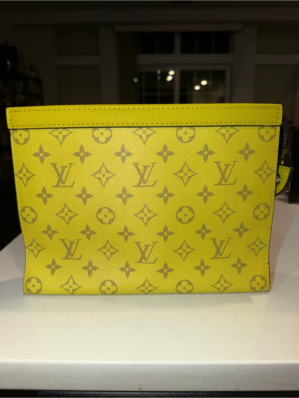 Louis Vuitton Yellow Monogram Canvas Pouch